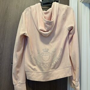 Pink juice couture zip up size L excellent condition